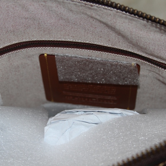 COACH Designer Bag Original Archive Duffle Leather Shoulder Crossbody - Picture 6 of 13